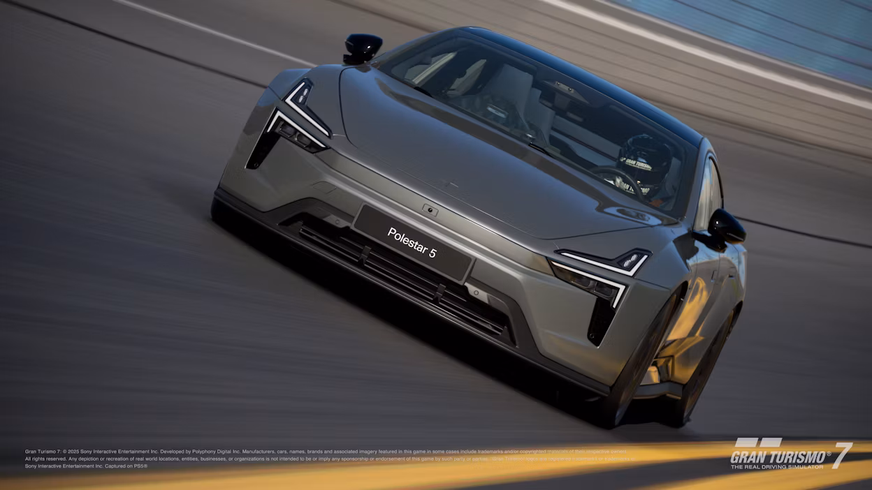 Polestar 5 in Gran Turismo 7 game